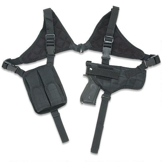 Holsters Leapers Inc.   UTG Deluxe UTG DLX UNIV HORZ SHLDR HLSTR BLK